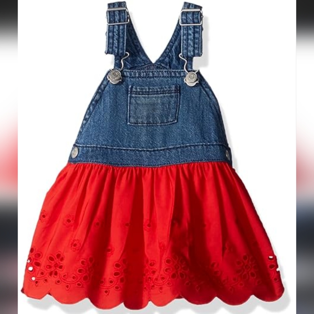 2/$20 ✨Gymboree Denim Eyelet Dress